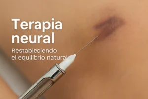 Aplicación de terapia neural para aliviar el dolor y restablecer el equilibrio del sistema nervioso en Bogotá